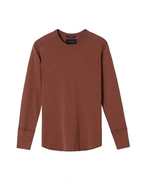 1x1 Slub Long Sleeve Crewneck Clay