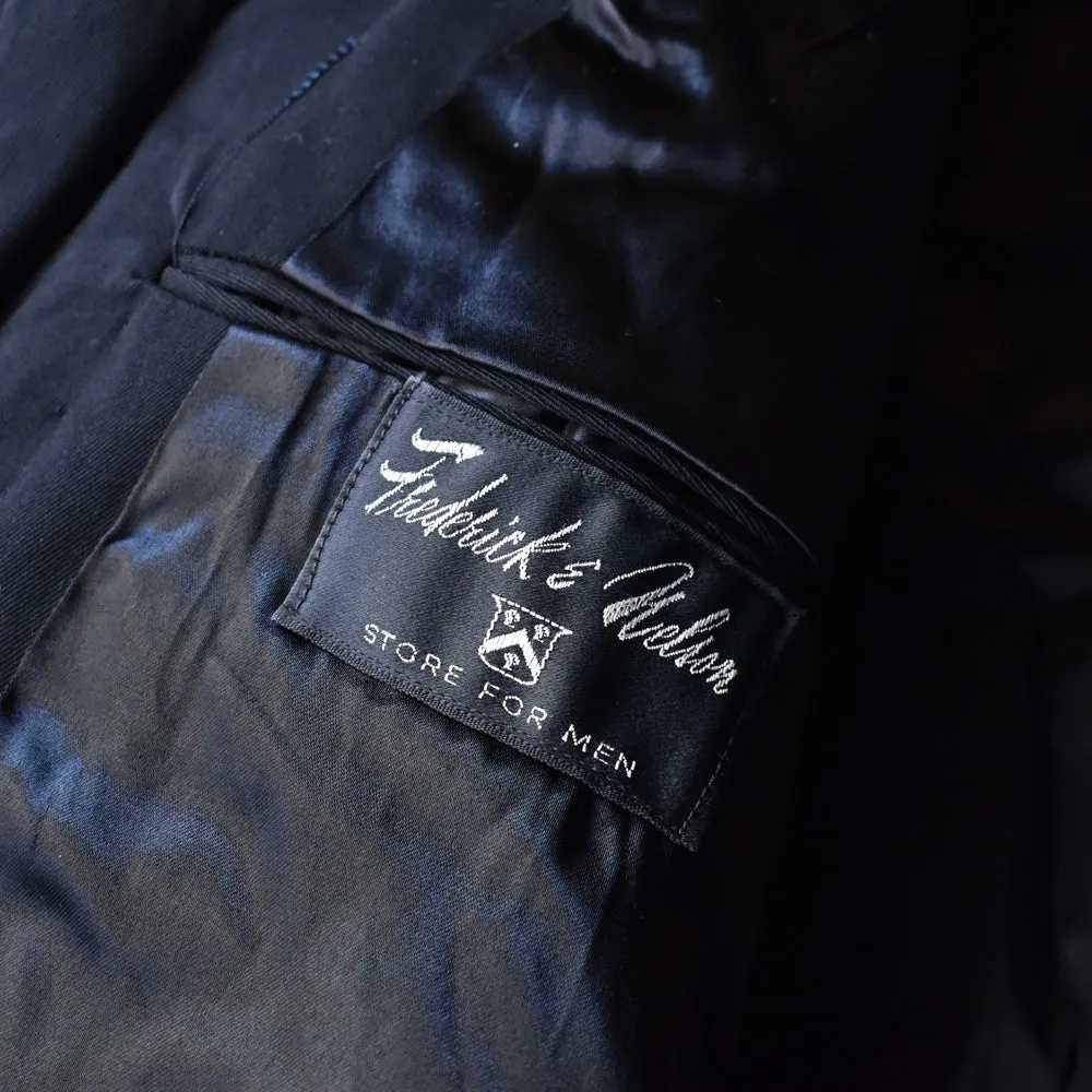 50-60s Frederick & Nelson ウールチェスターコート ユニオンチケット付き 240104