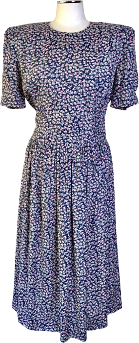 '80s Cottagecore/Grannycore Floral Prairie Dress by Karin Stevens