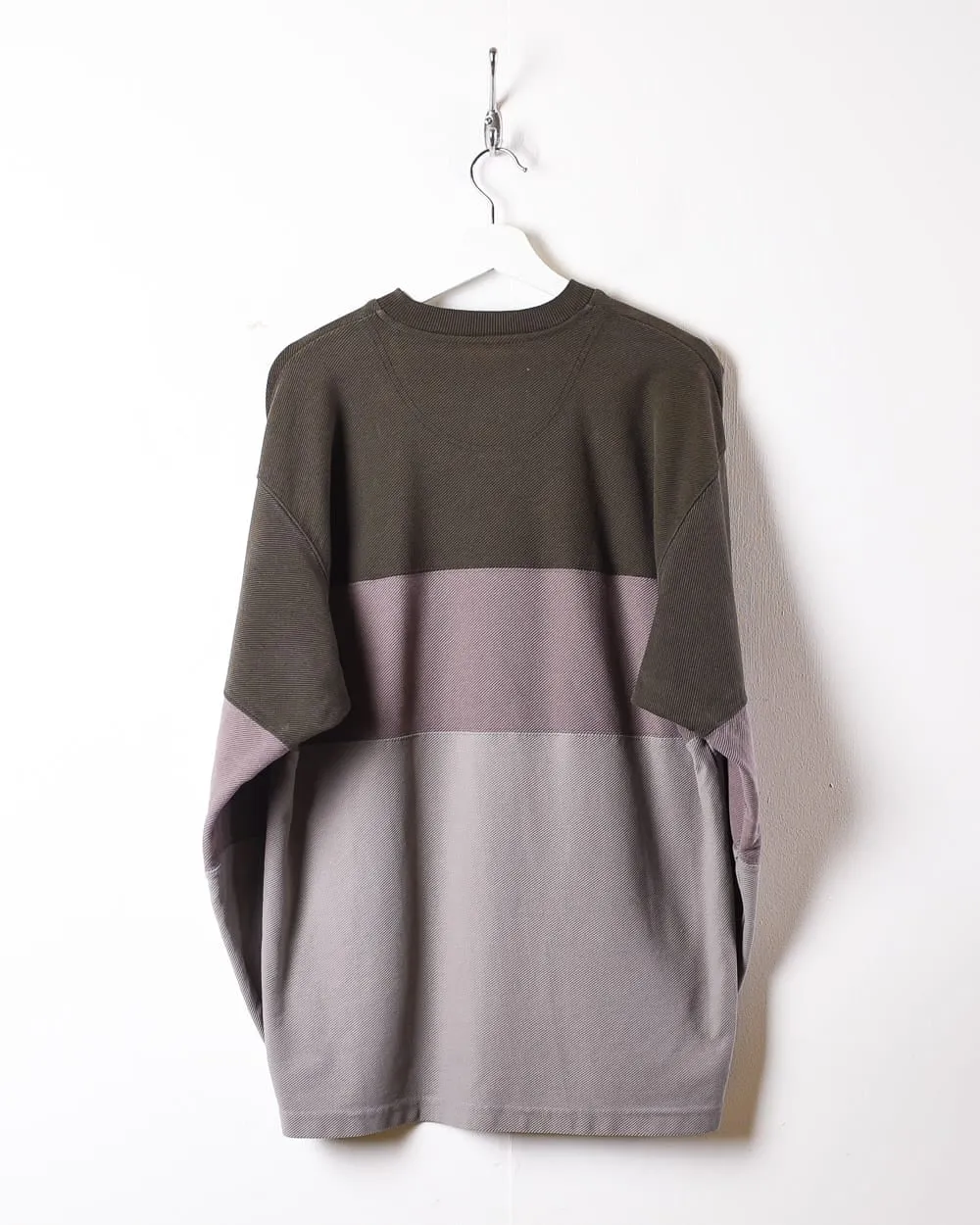 Adidas Colour Block Sweatshirt - Large
