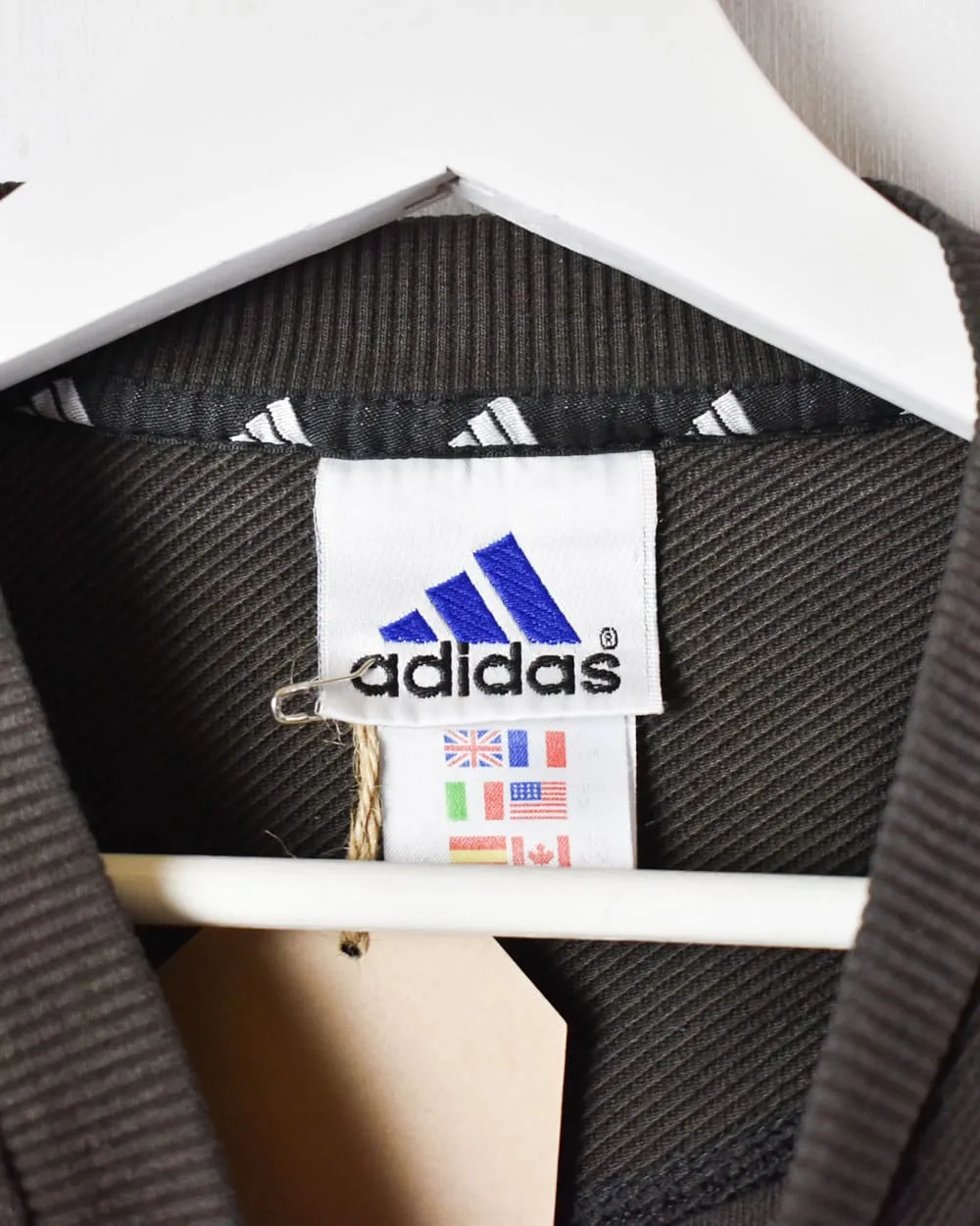 Adidas Colour Block Sweatshirt - Large