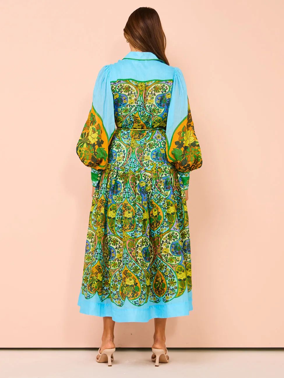 Alemais Sofie Shirtdress in Multi