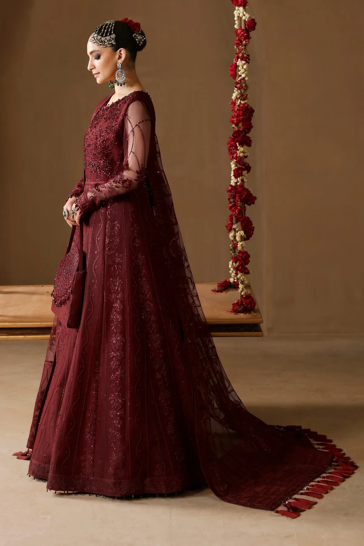 Alizeh Reena Handcrafted Wedding Edit Formals – AF-HM-4022-Gulab