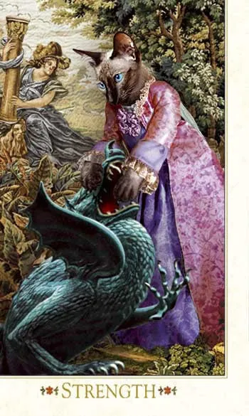 Baroque Bohemian Cats' Tarot MINI Deck