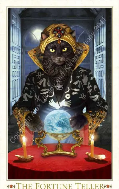 Baroque Bohemian Cats' Tarot MINI Deck
