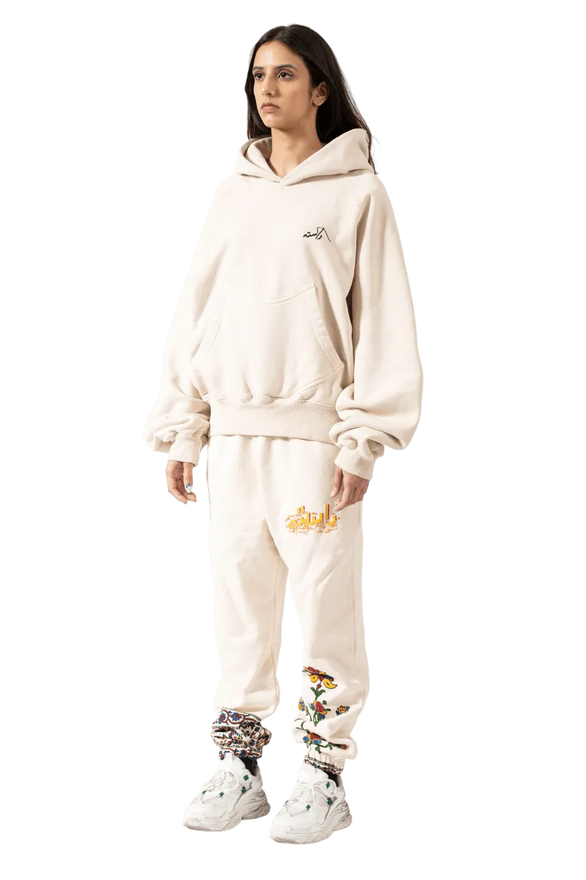 BEIGE MADE IN PAK HOODIE (v2)