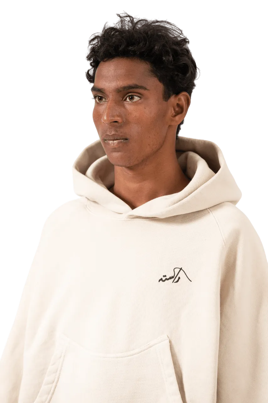 BEIGE MADE IN PAK HOODIE (v2)