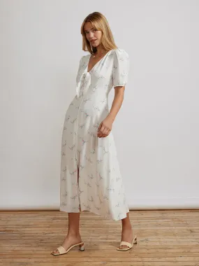 Bell Ivory Midi Dress