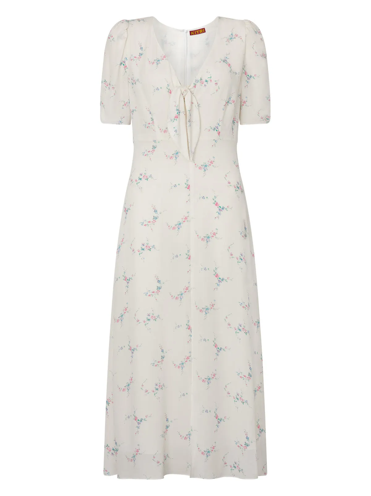 Bell Ivory Midi Dress
