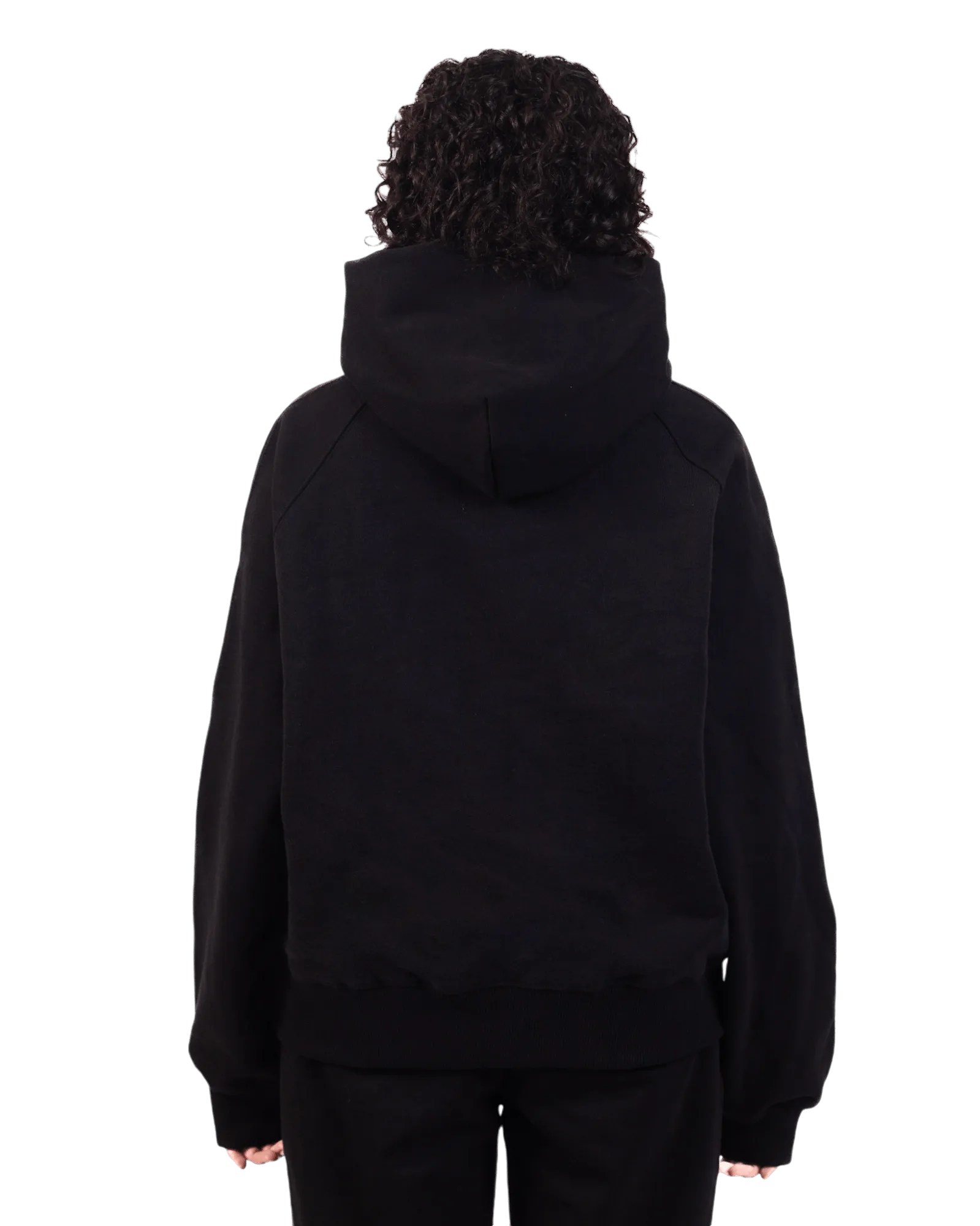 BLACK LOGO HOODIE (v2)