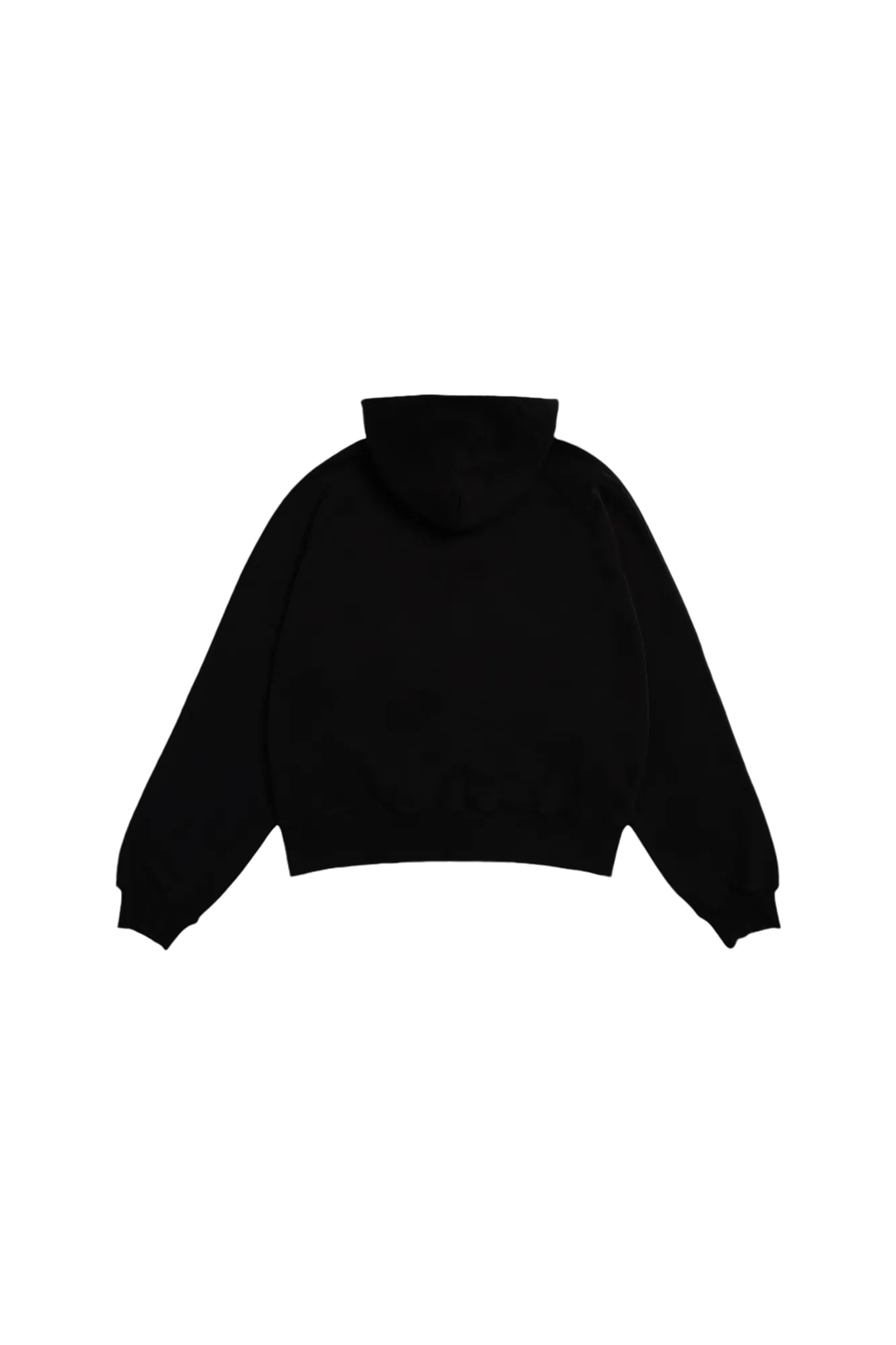 BLACK LOGO HOODIE (v2)