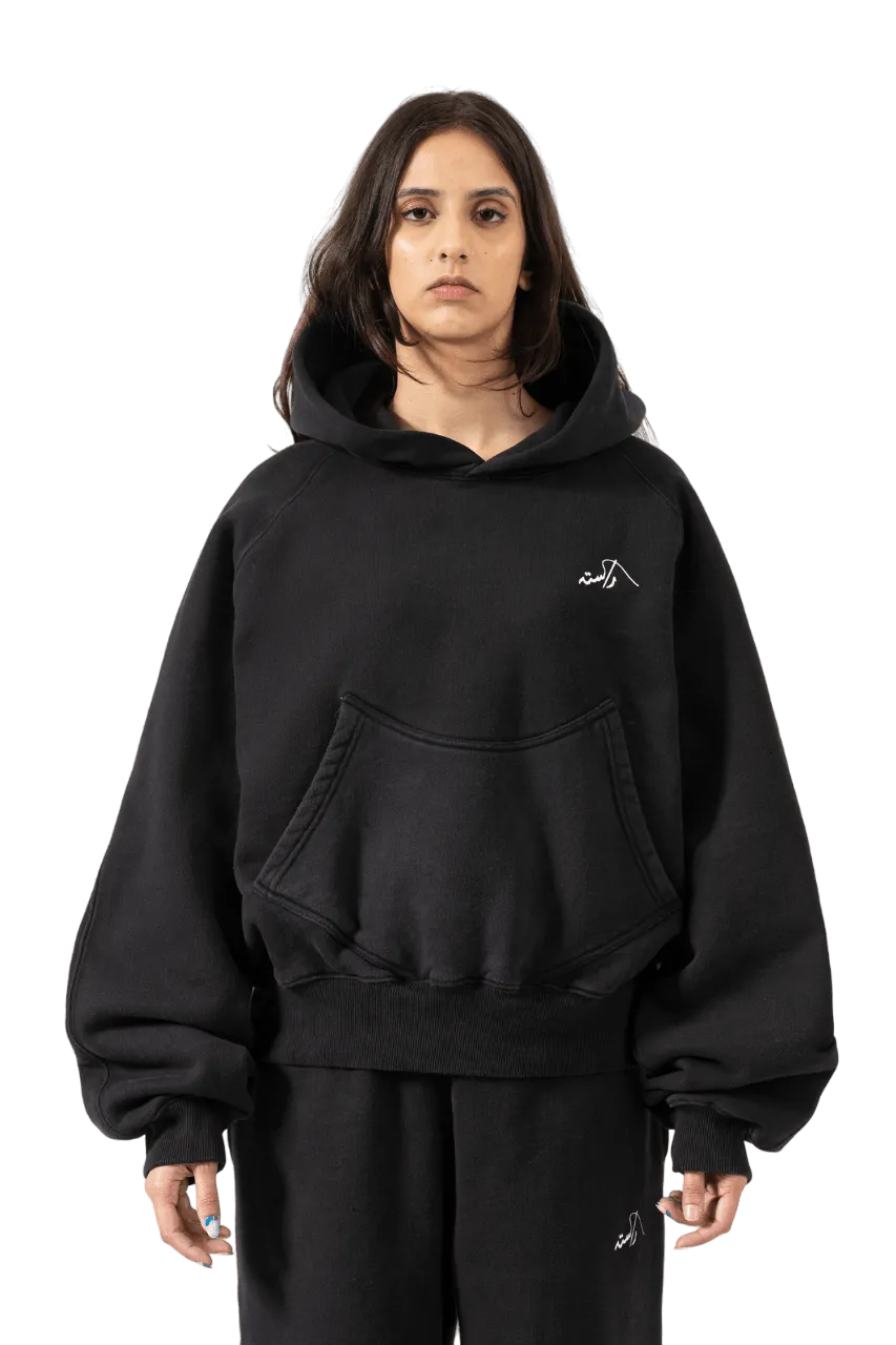 BLACK MADE IN PAK HOODIE (v2)