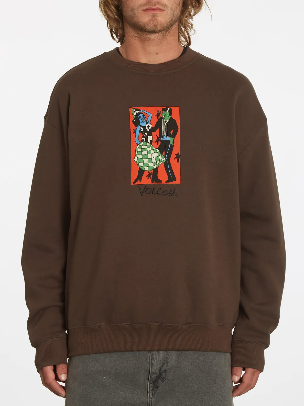 BOB MOLLEMA SWEATSHIRT - DARK BROWN
