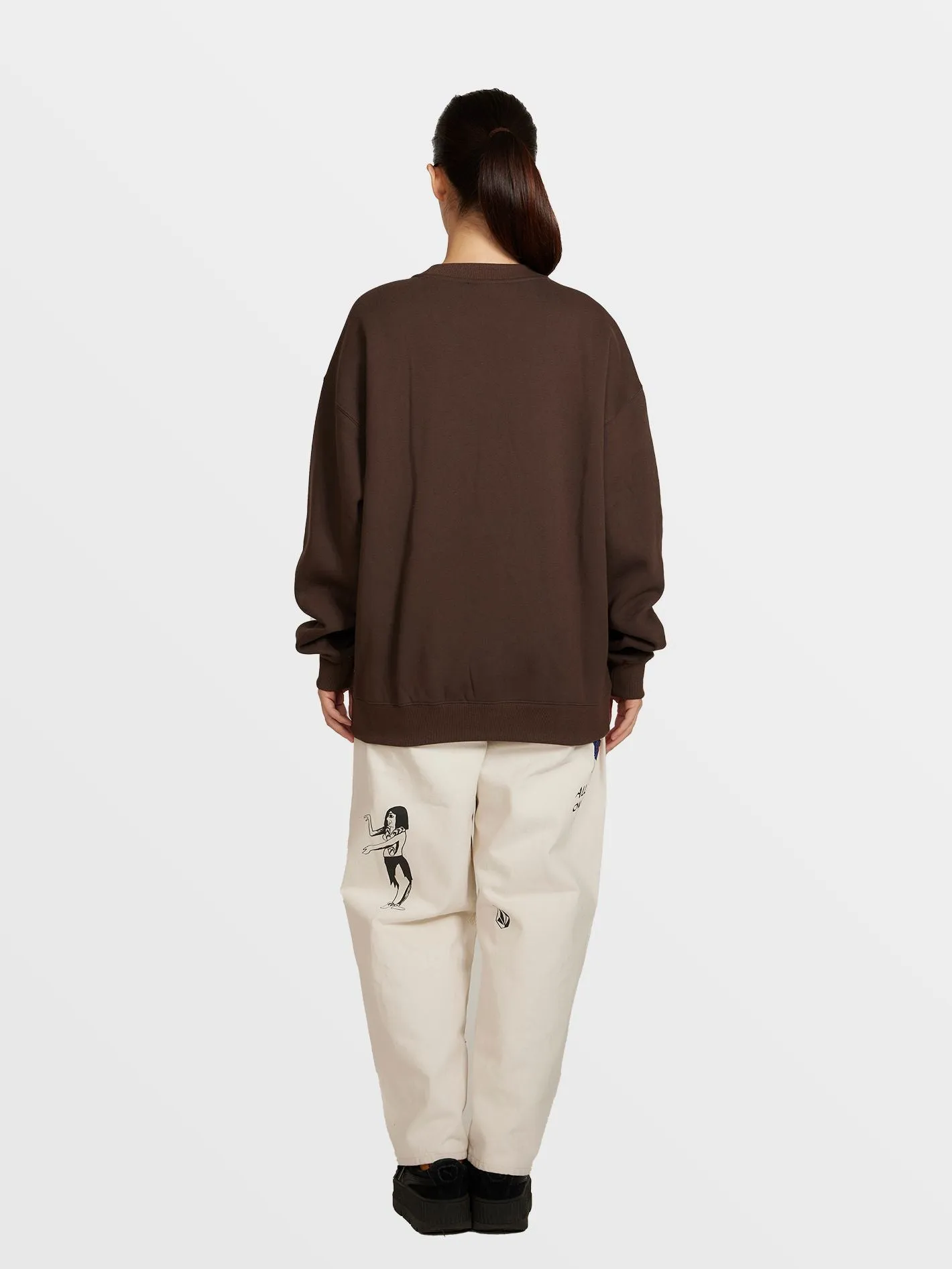 BOB MOLLEMA SWEATSHIRT - DARK BROWN