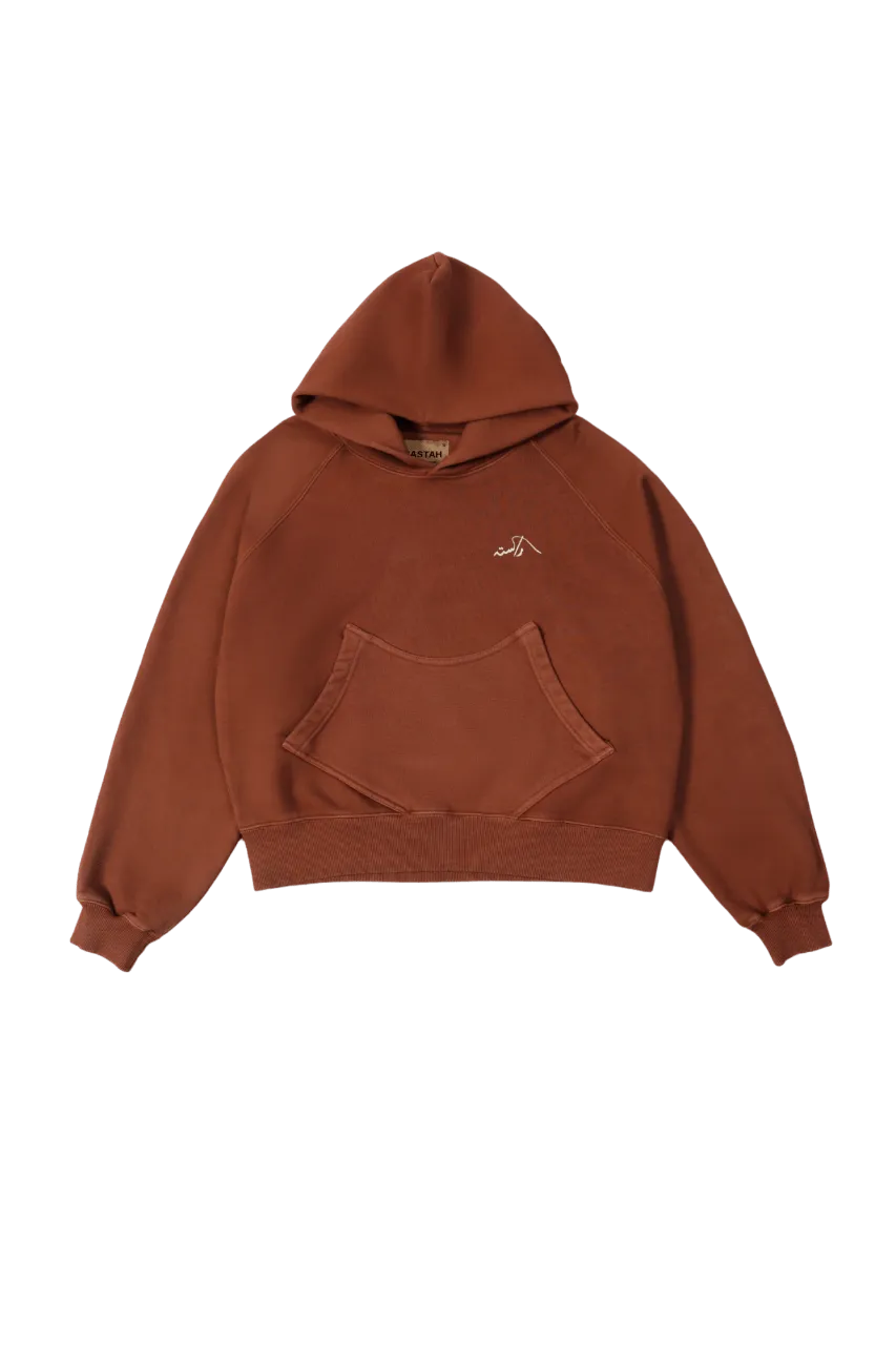 BRICK RED MADE IN PAK HOODIE (v2)
