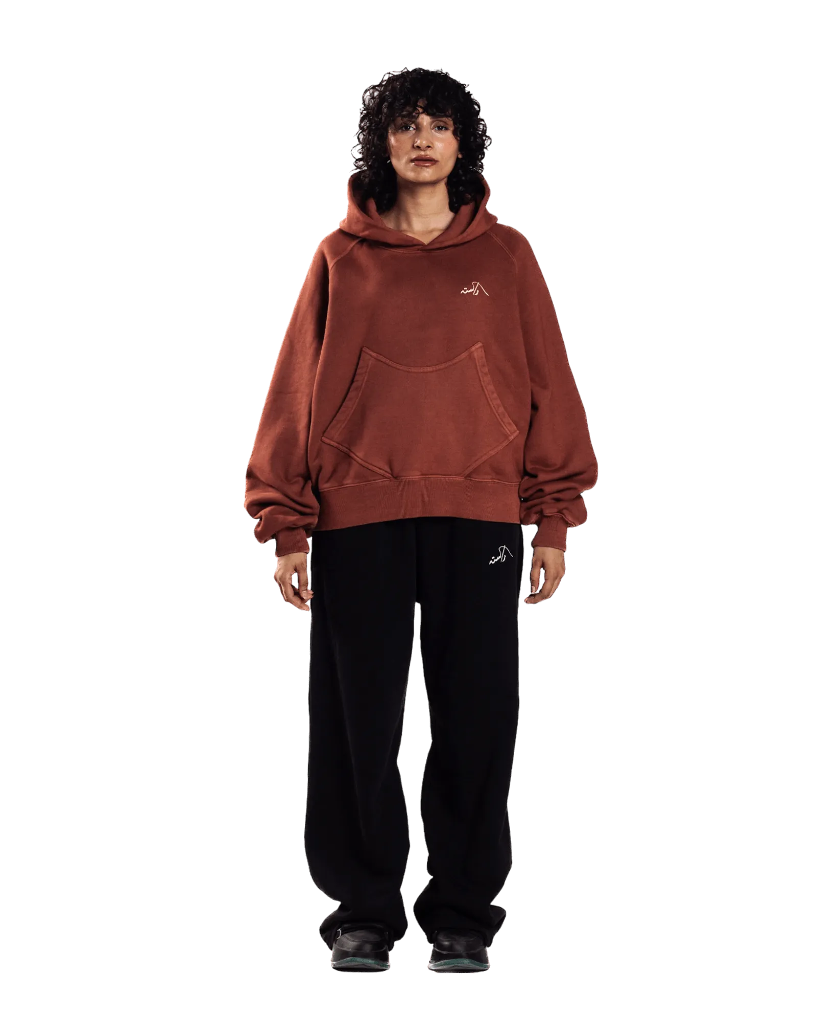 BRICK RED MADE IN PAK HOODIE (v2)