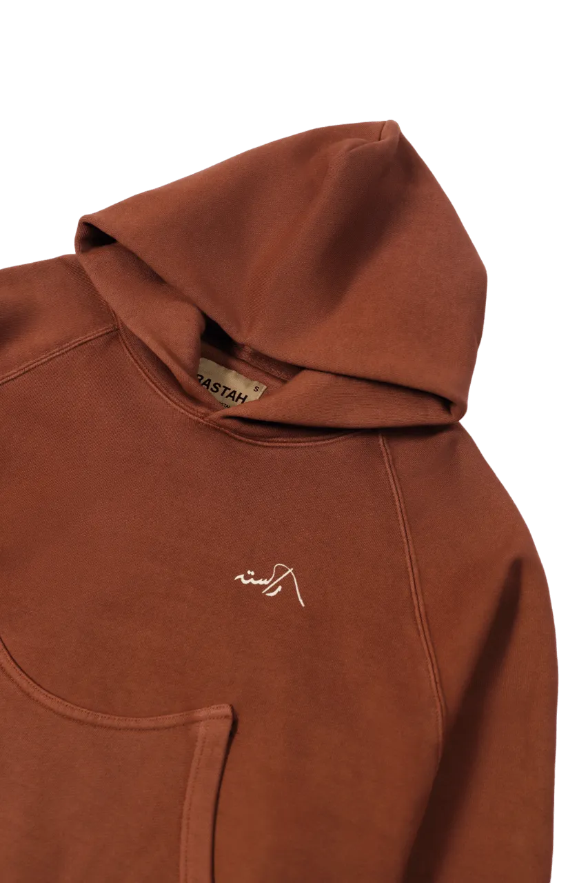 BRICK RED MADE IN PAK HOODIE (v2)