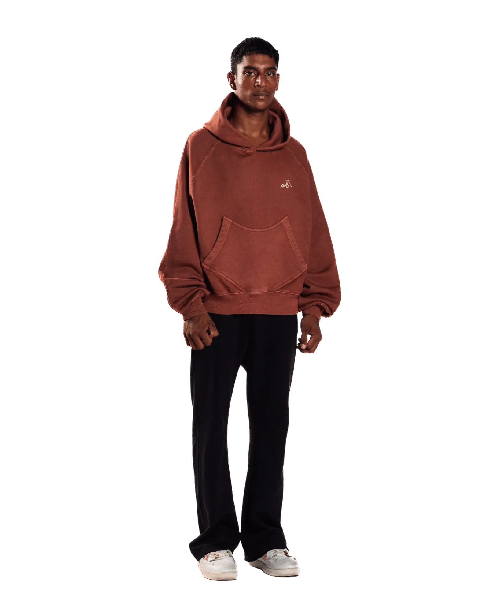 BRICK RED MADE IN PAK HOODIE (v2)