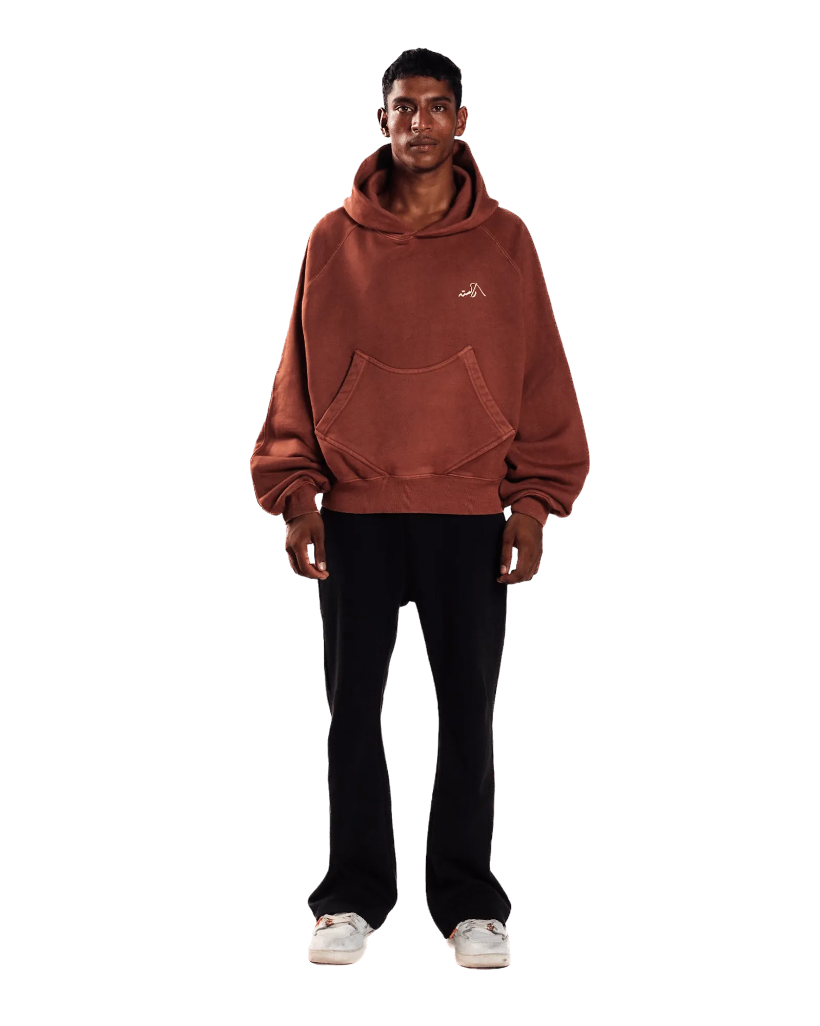 BRICK RED MADE IN PAK HOODIE (v2)
