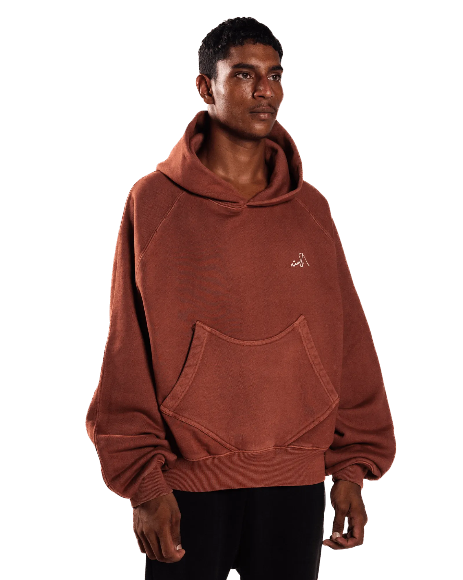 BRICK RED MADE IN PAK HOODIE (v2)