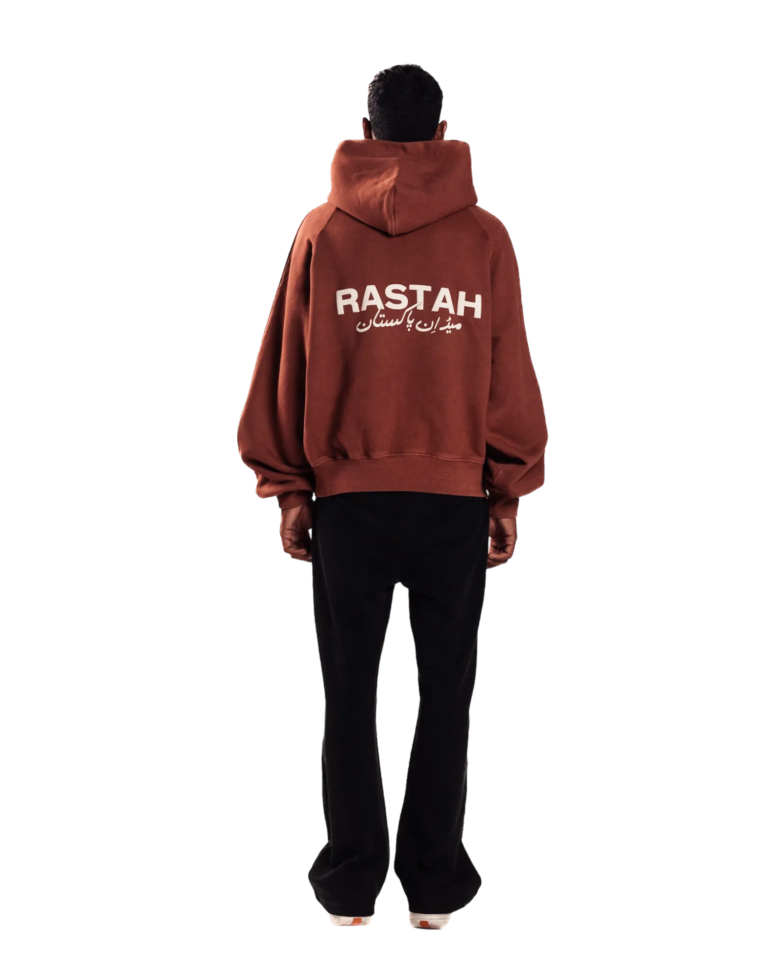 BRICK RED MADE IN PAK HOODIE (v2)
