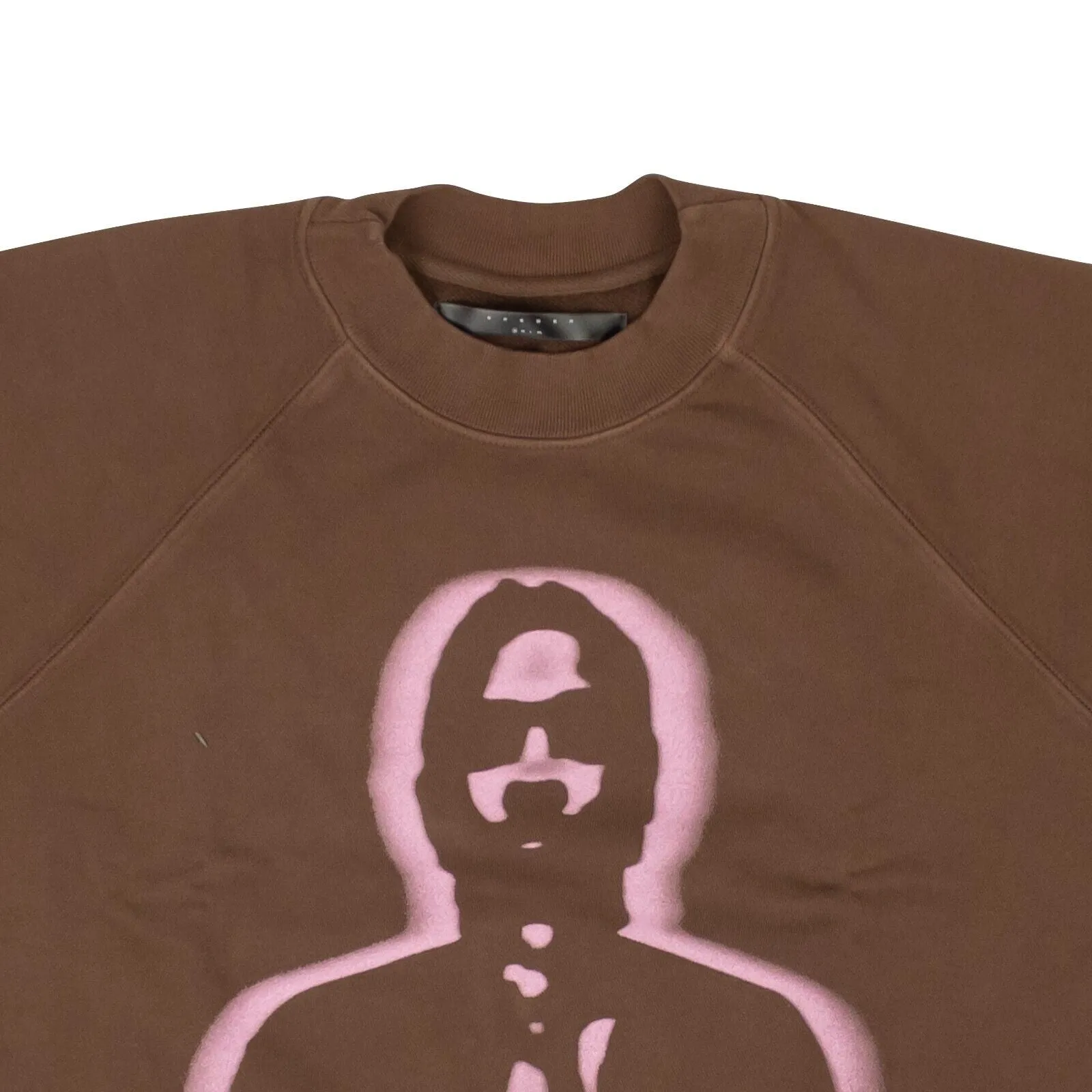 Brown Thug Pullover Crewneck Sweatshirt