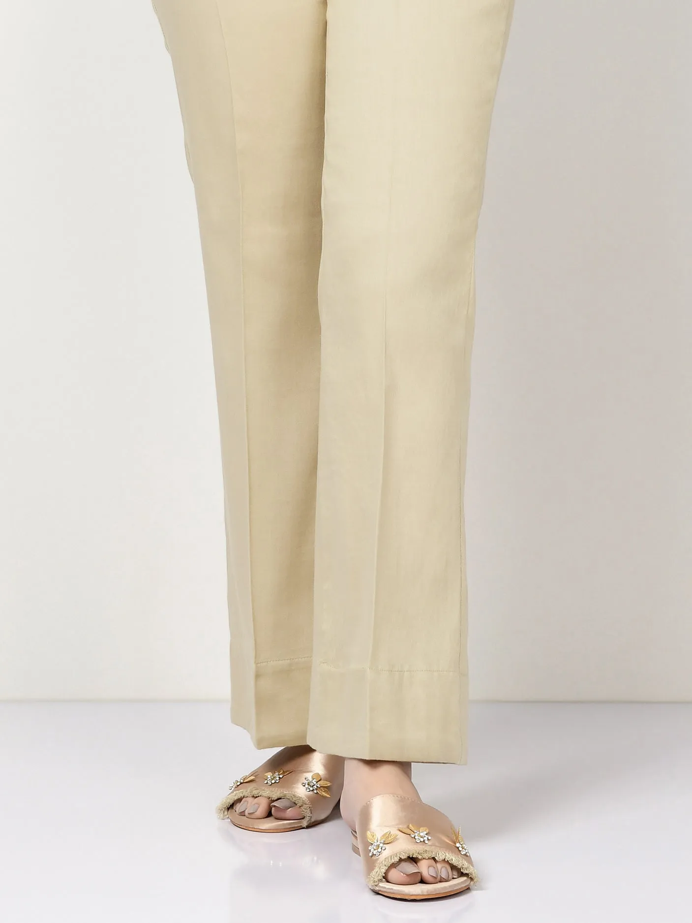 Cambric Pants - Dark Cream