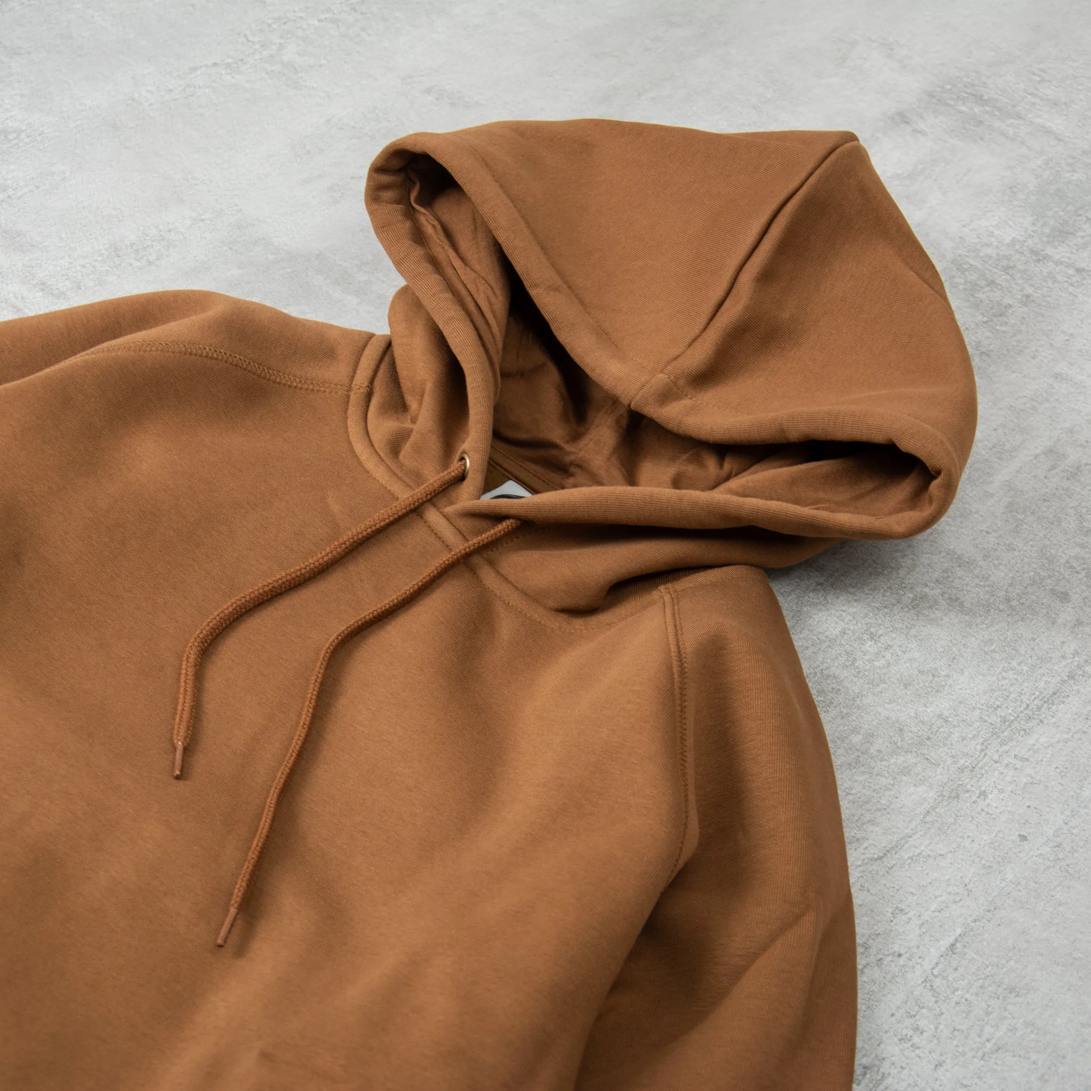 Carhartt WIP Hooded Chase Sweatshirt - Tamarind