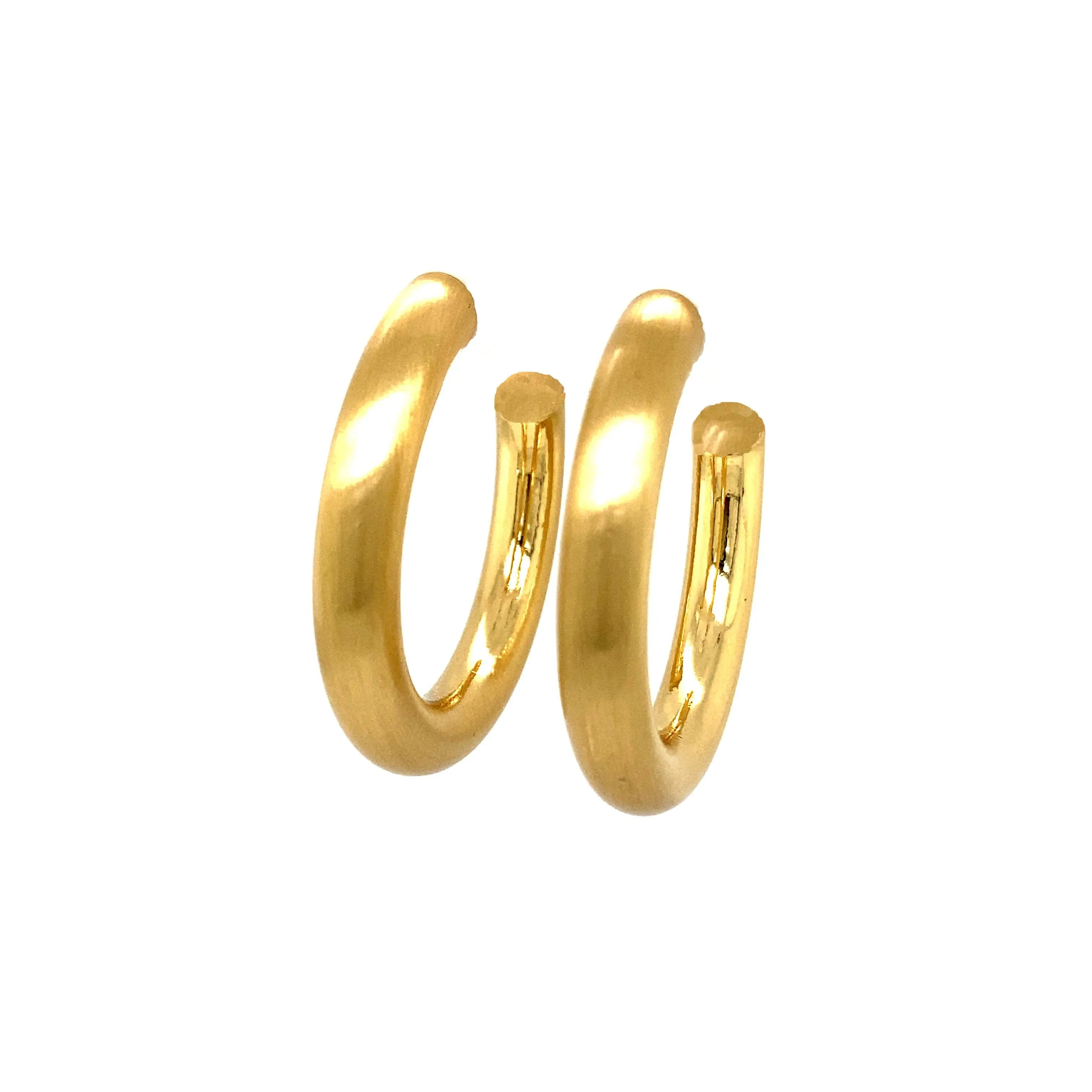 Classic Matte Tube Hoops