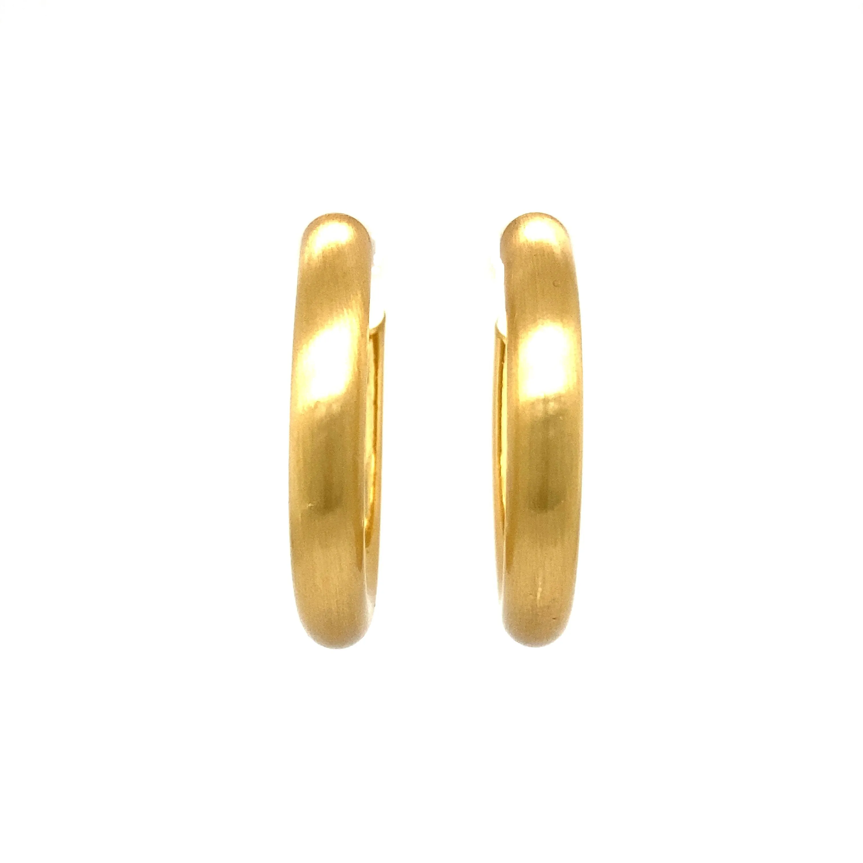 Classic Matte Tube Hoops