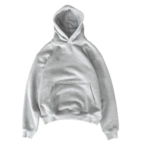 Daily Blank Hood - Grey