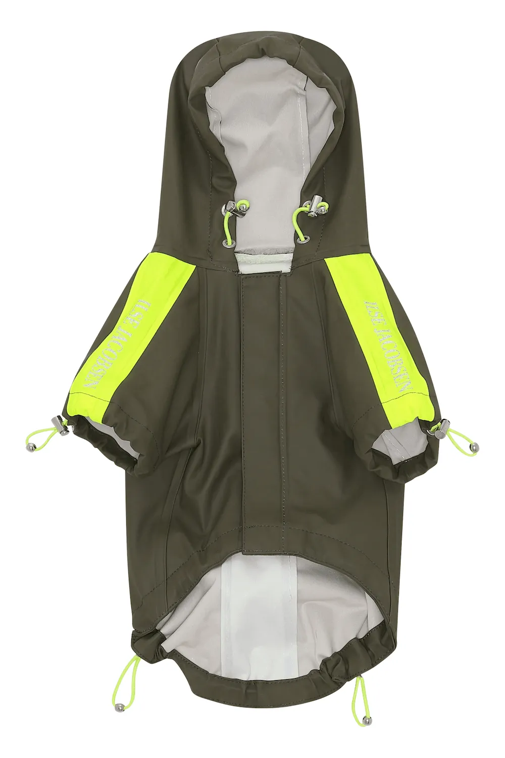 Dog Rain Coat | Army Green | For Small Dog Breeds