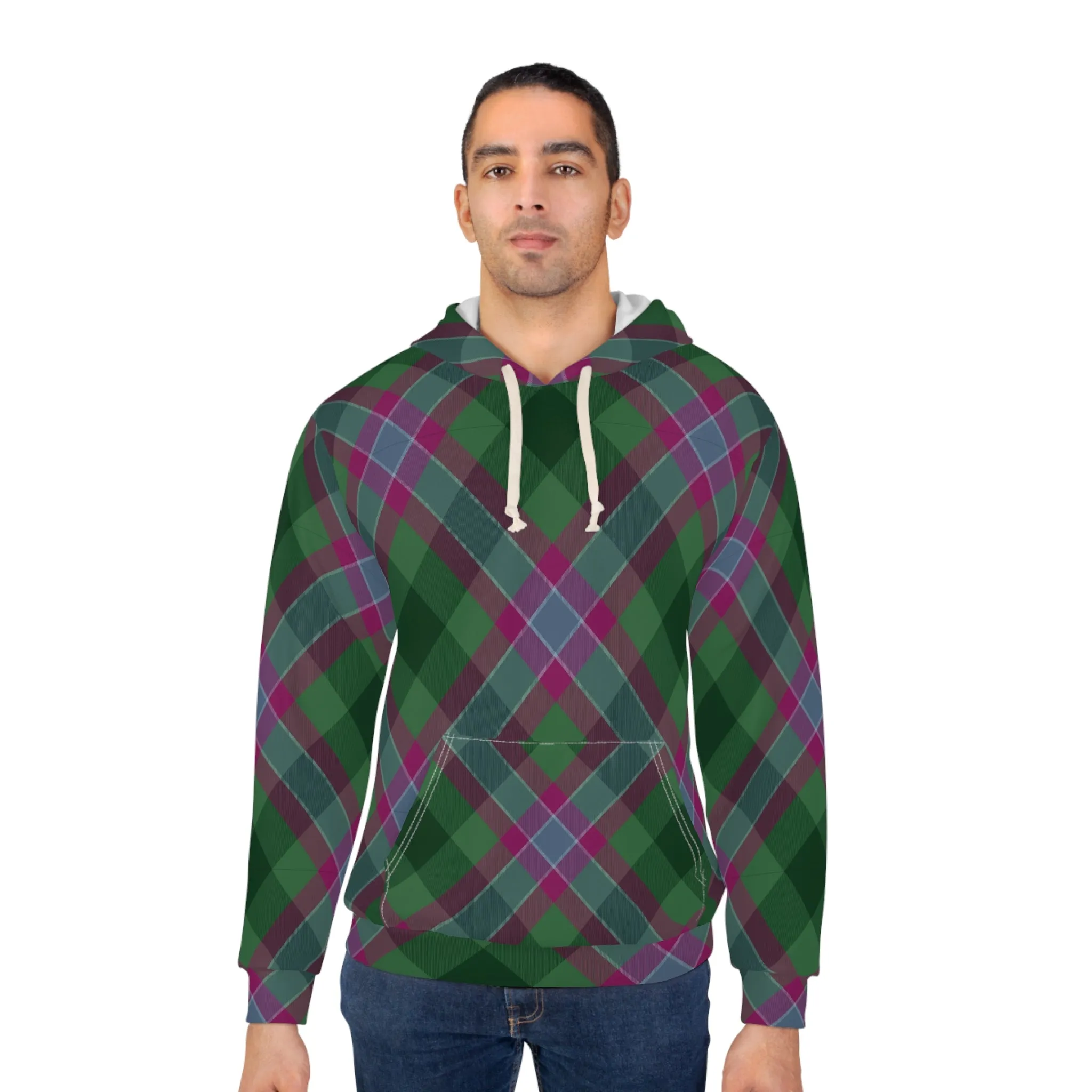 Dunans Rising Tartan Hoodie