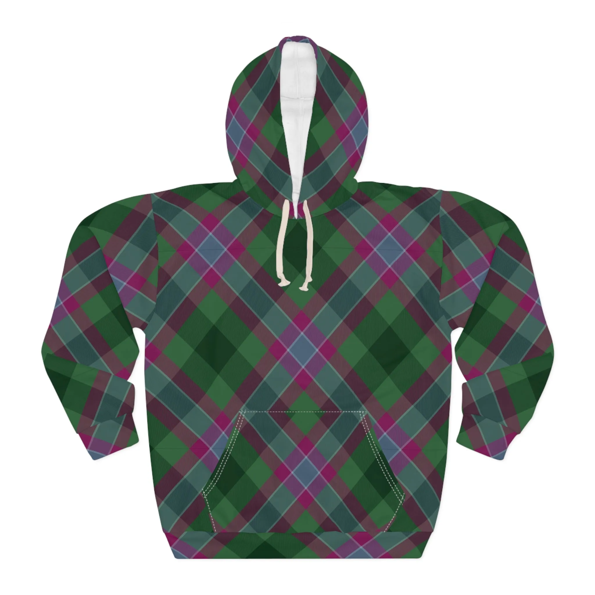 Dunans Rising Tartan Hoodie