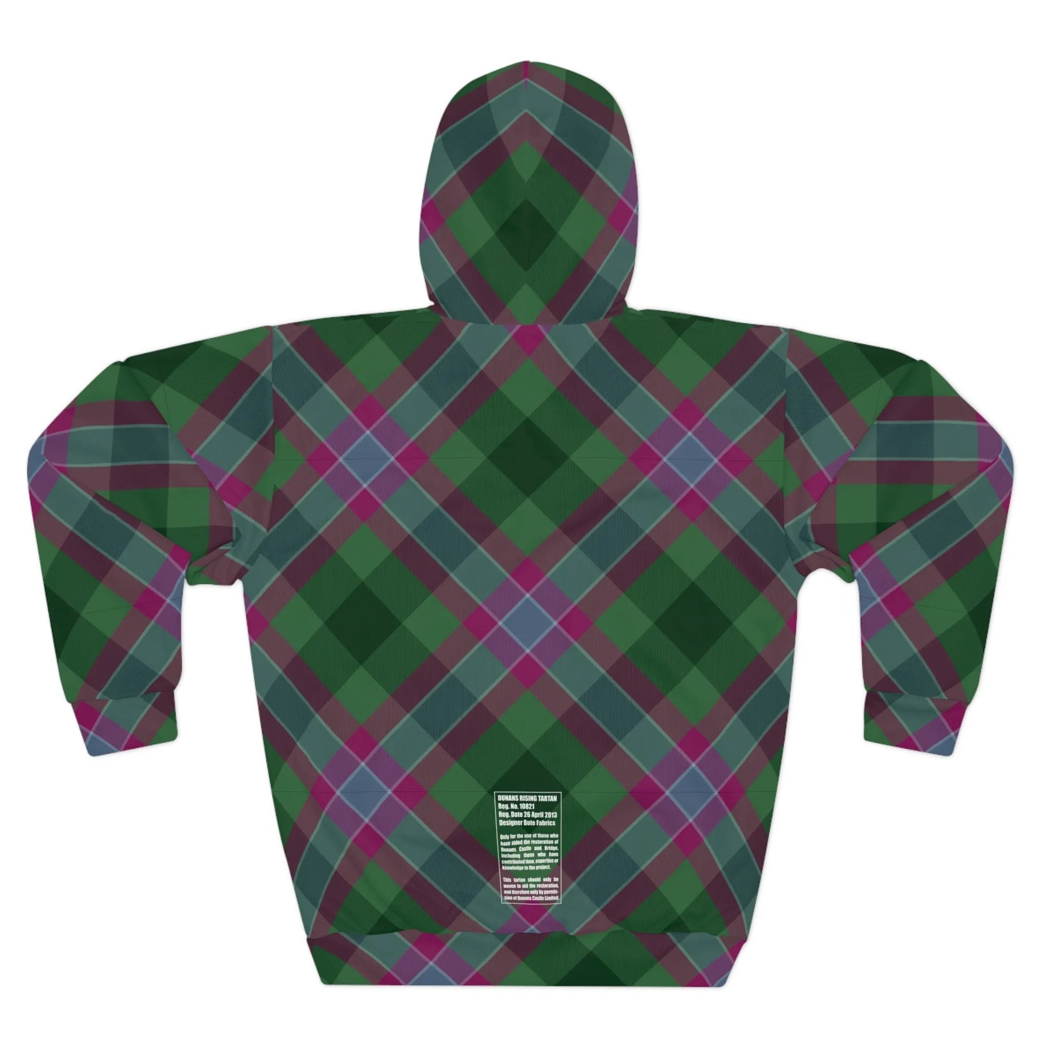 Dunans Rising Tartan Hoodie
