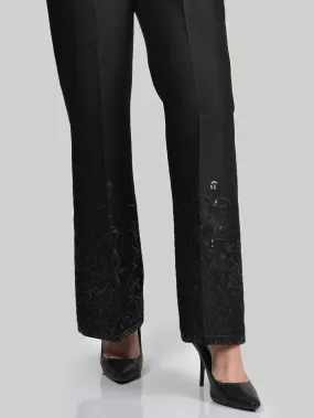 Embroidered Cotton Pants