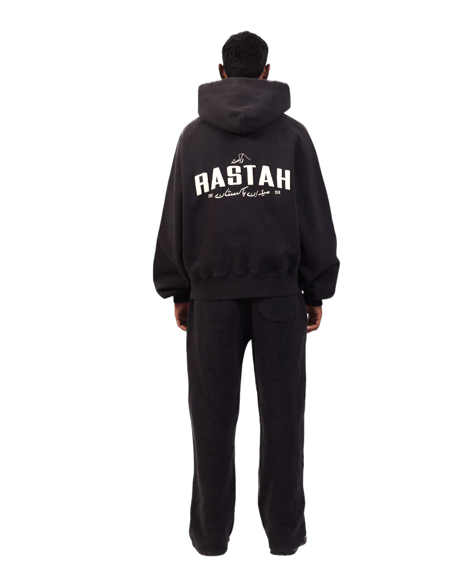 FADED BLACK MADE IN PAK HOODIE (v3)