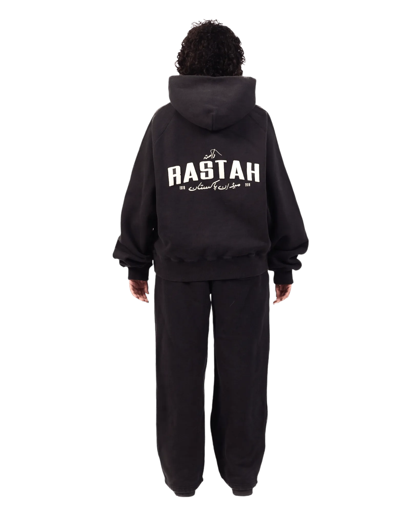 FADED BLACK MADE IN PAK HOODIE (v3)
