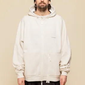 GOOPiMADE x Masterpiece - “MEquip-H3” Mantle Logo Hooded Jacket - Ivory