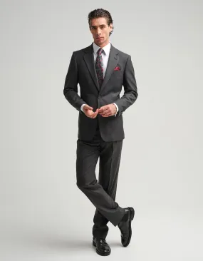Grey Twill 2 Piece Suit