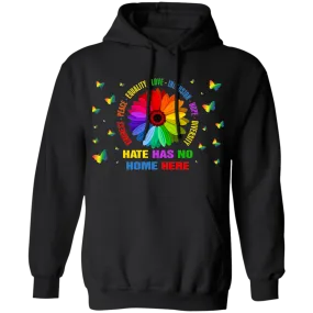 Hate has no home here Pullover Hoodie