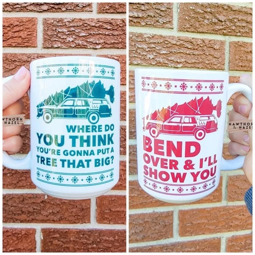 Holiday Themed Mugs