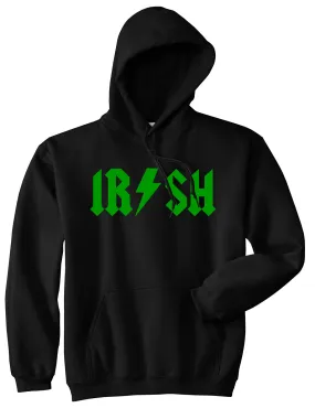 Irish Rockstar Funny Band Logo Mens Pullover Hoodie