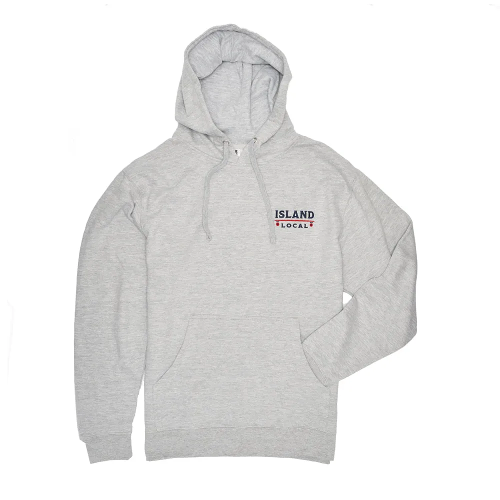Island Local Skateboard Pullover Hoodie Sweatshirt