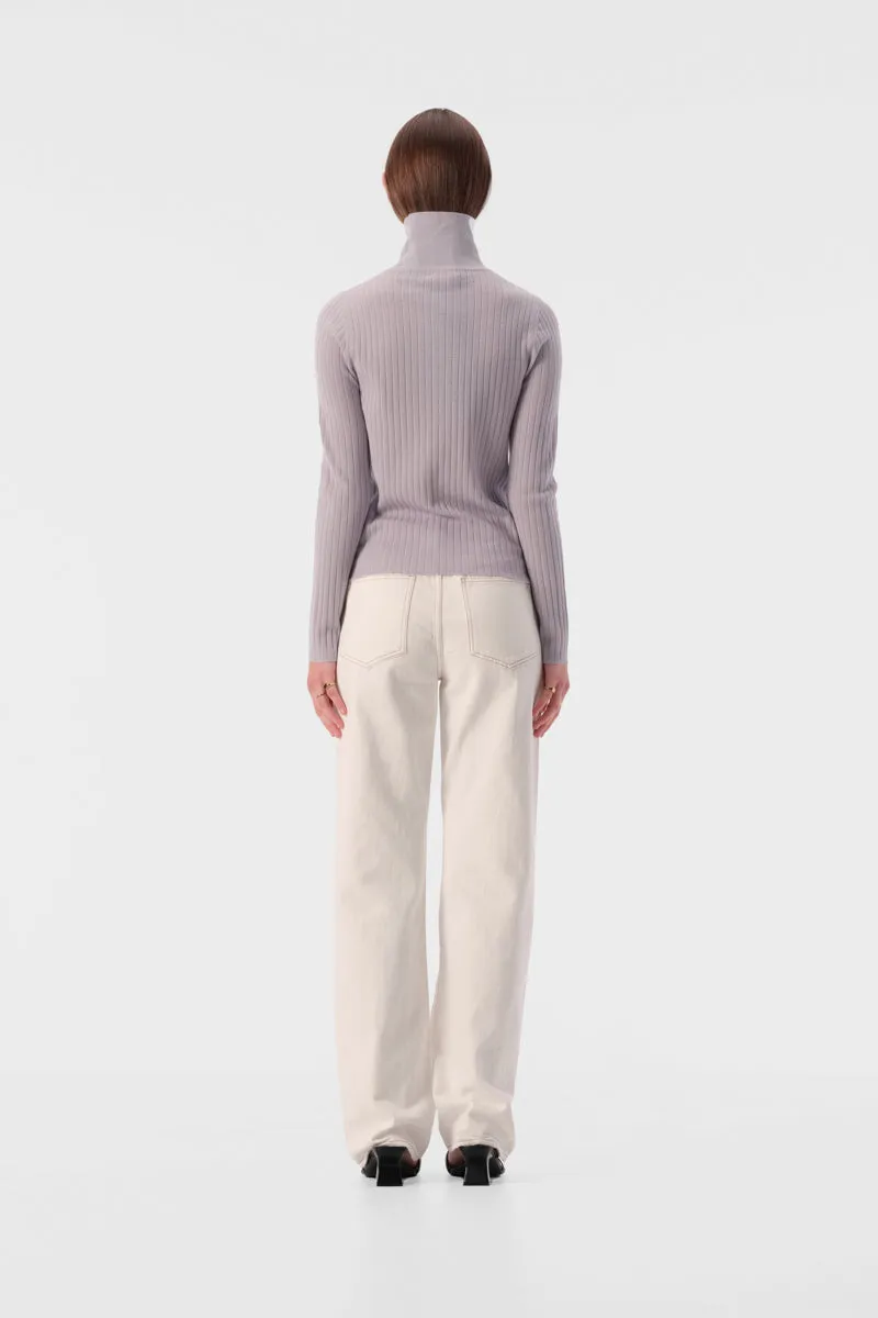 Karin Knit Top Platinum
