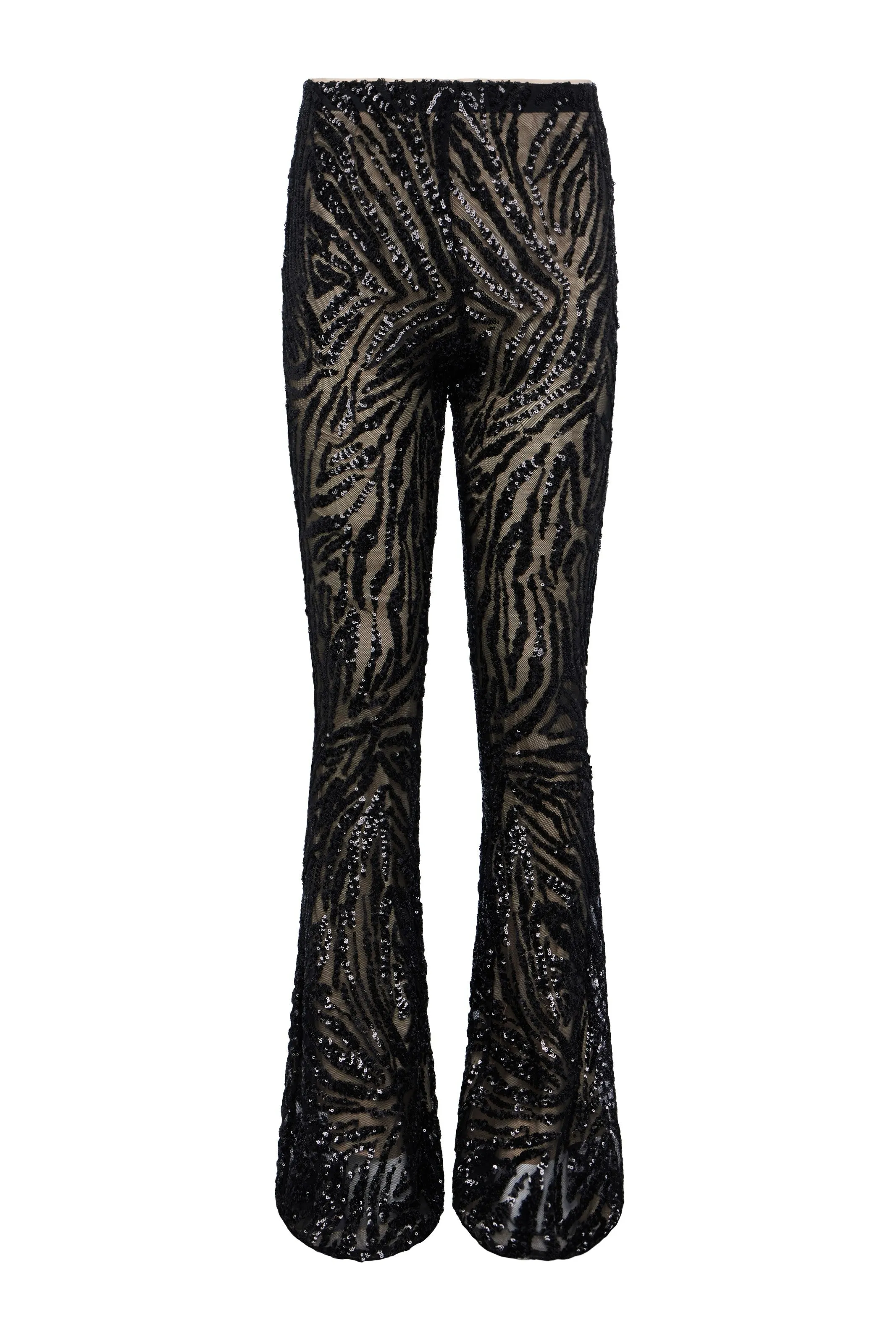 L'Agence Honor Flared Sequin Pant