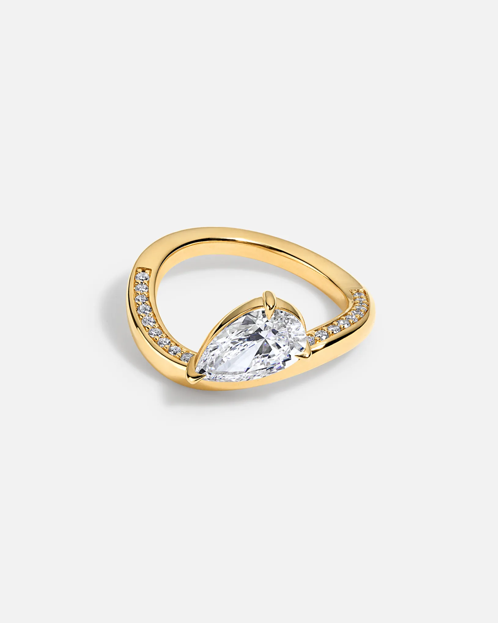 LAGUNA Wave Ring   Pear