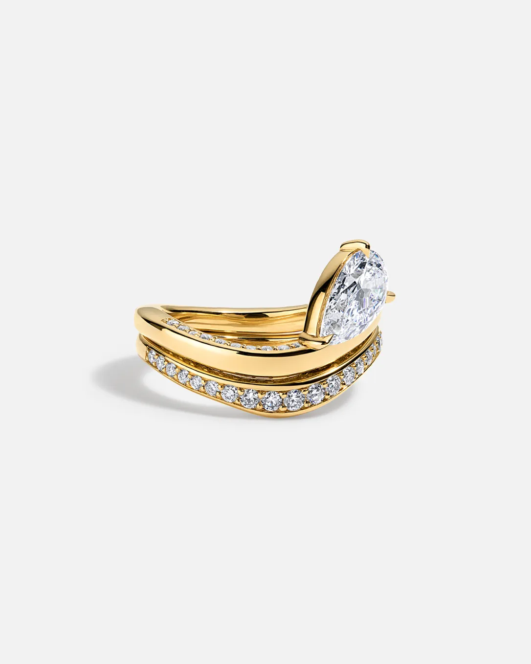 LAGUNA Wave Ring   Pear