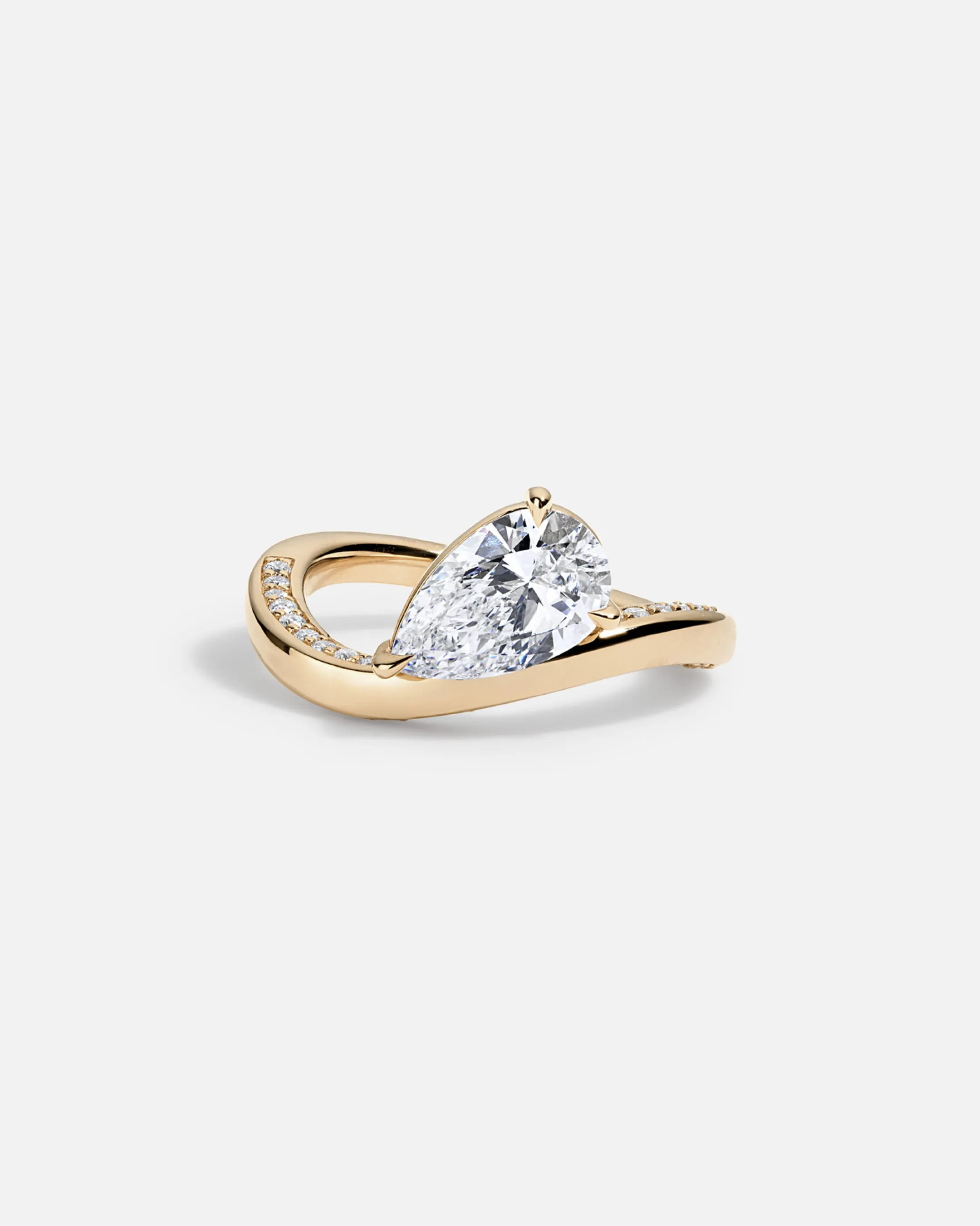 LAGUNA Wave Ring   Pear