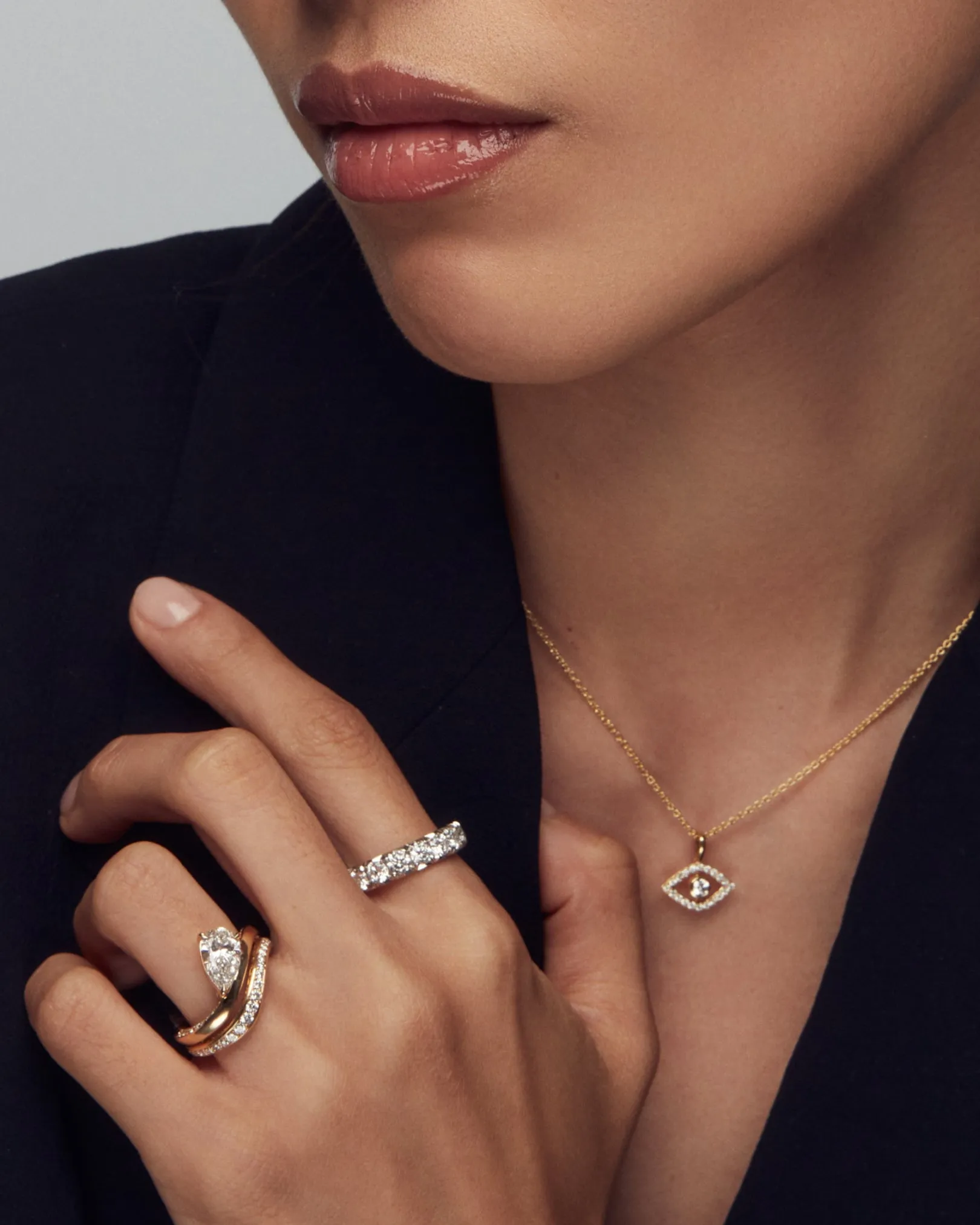 LAGUNA Wave Ring   Pear